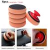 Waxing Sponge Polishing 10cm Applicator Pad Microfiber
