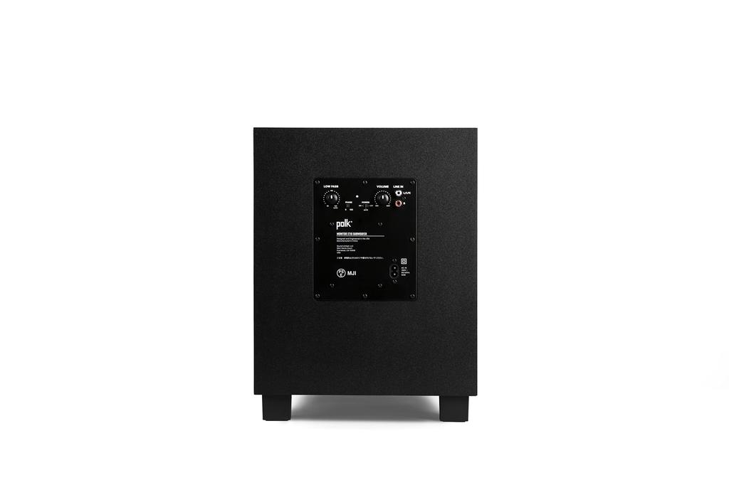 POLK AUDIO Monitor XT Series Subwoofer Matte Black MXT10