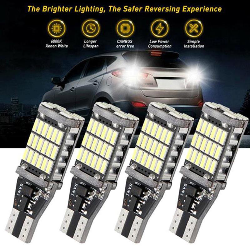 2X Canbus T16 T15 921 W16W Led Bulb Car Backup Reverse Lights