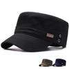 Spring Military Cap Fashion Classic Cotton Flat Caps Outdoor Sun Protection Casual Hat Army Cadet Style Hats