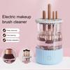 Electric Makeup Brush Cleaner USB Powered Cosmetic Brush Cleaner Automatic Spinning Makeup Brush Cleaner