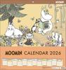 Sunstar Stationery Moomin 2026 Square Wall Calendar (799629)