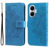 For Xiaomi Poco F7 5G Case Floral Pattern PU Leather Wallet Stand Phone Cover