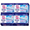 Kao Quickle Wiper 3D Absorbent Wet Wipes, Wide Size, 30 Sheets X 4 Packs