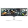 AOPEN Ultra Wide Monitor 43XV1CPwmiiphx Inch 120Hz 1ms VA Full HD For PS4 FPS HDMI X 2 DisplayPort AMD FreeSync Premium HDR 400 3 Year Warranty Height