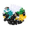 Auto Fastener Clips 100PCS Car Mixed Universal Door Trim Panel Rivet Bumper Plastic Clip Car