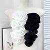 3D Flower Applique Lace Sweater Dress Blouse Decor DIY Stitching Patch Chest Flower Sewing Applique Clothing Accessories Wedding