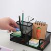 Multifunctional Pen Holder Creative Metal Iron Art Storage Pen Holder Student Stationery Desktop Office Storage Box
