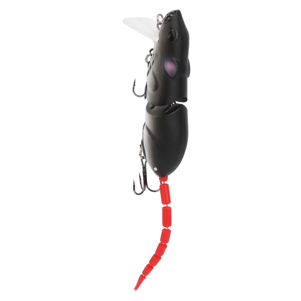 Artificial Simulation Mouse Shape Lure Bait Fishing Accessories with Treble HooksA