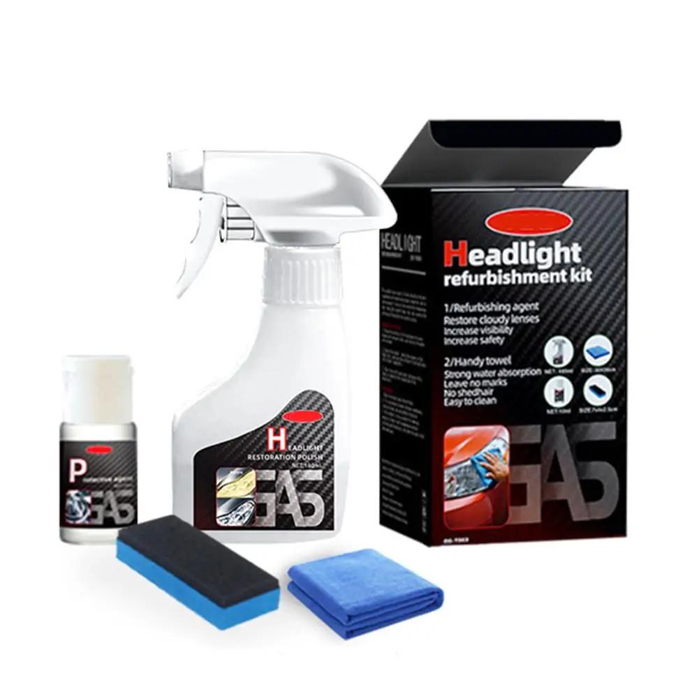 New Car Headlight Restoration Polishing Kits Headlamp Paste Remove Liquid Repair Oxidation Scratch Remover Cleaning Polish O9t5