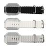 Replacement Watch Wristband for Watch 4 Soft Adjustable Transparent Case Quick Release Silicone Watc