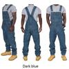 2022 XS-5XL Men's Fashion Denim Overalls Casual Men's Jeans Overalls Suspenders Jumpsuit Plus Size Jeans