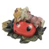 [R7060] - Resin Figurine 'Pixie and Ladybug' - 85 Mm