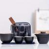 Set Travel Tea Set Simple Stylish Ceramic Teapot And Teacups For Outdoor Travel Tea Drinking Drinkware Gifts