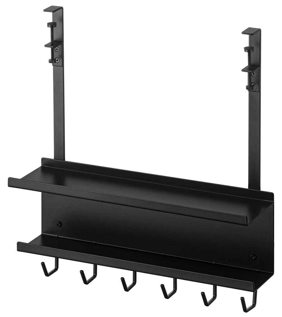 Yamazaki 5462 Under Desk Cable & Router Storage Rack Black Approx.
