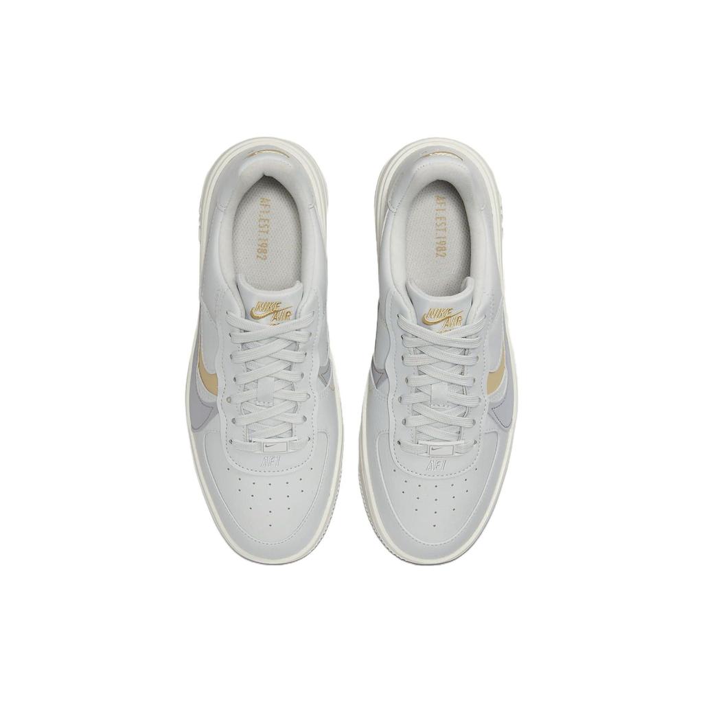 Nike Air Force 1 PLT.AF.ORM Photon Dust Women Sneakers Blue Team-Gold Sail DJ9946-002