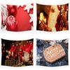 Christmas New Year's Eve Creative Printed Tapestry Home Decoration Holiday Decoration Bedroom Living Room Tapestry