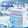Portable Electric Air Conditioner Fan Humidifier Purifier Air Cooler Fan Desktop Usb Mini Fan With Lights For Office Home Room
