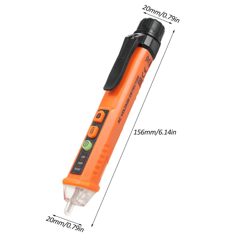 Voltage Tester Non Contact Voltage Detector Circuit Tester Dual Range Electrical Tester