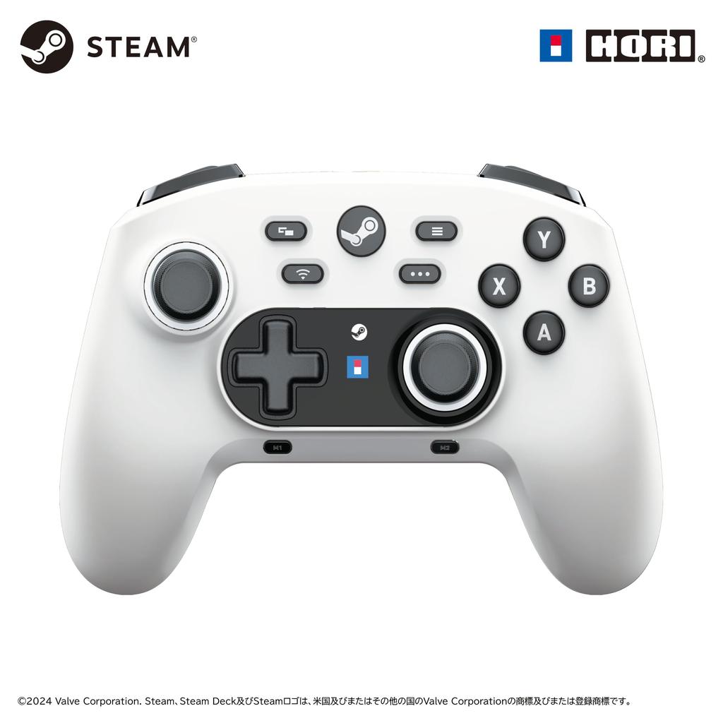 Wireless Horipad for Steam (Shiny White)