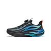 Kids Flame Trendy Fashion Lightweight Shock Absorption Low Top Running Shoes Men Sneaker Black Blue 312515517-4