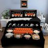 Friends Printed Bedding Set Friends Season Bedding Set Comfortable Adult Children Luxury Tv Program Pattern Full Size