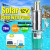High Pressure High Lift Solar Pump Deep Well Pump Agricultural Irrigation Home Garden 50m Solar Submersible Water Pump DC 12V