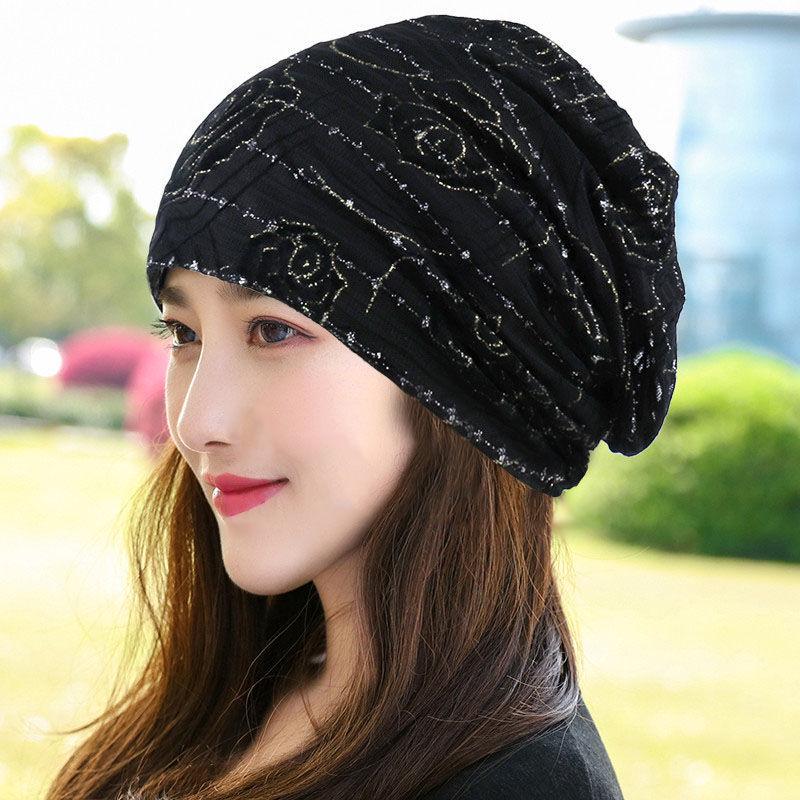 Breathable Cotton Postpartum Cap - Lightweight Headscarf for Summer and Spring
