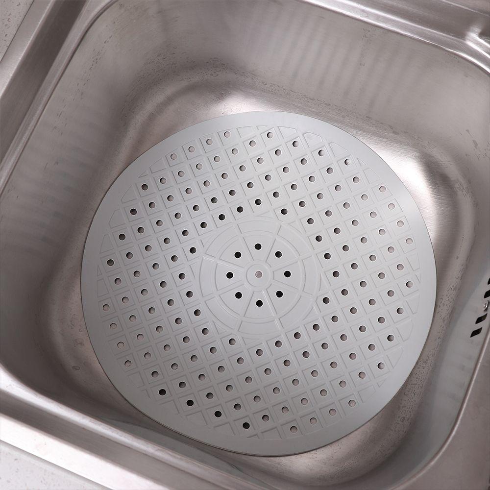Multifunctional Non-Slip Tableware Protector Drain Mats Sink Strainer Rubber Sink Mat