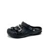 Baya Classic Clog EVA Cool Rock Lock Beach Hole Shoes Unisex Black