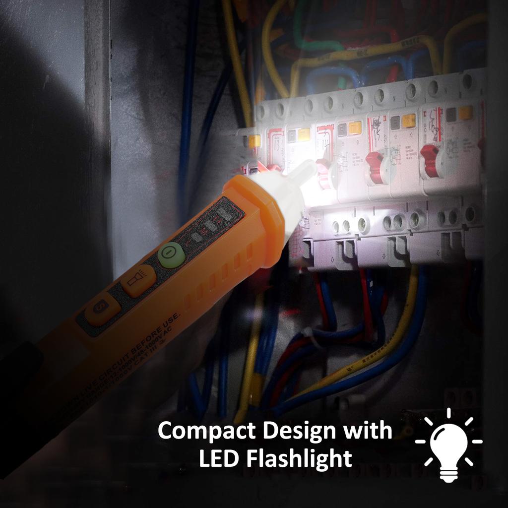 Voltage Tester Non Contact Voltage Detector Circuit Tester Dual Range Electrical Tester