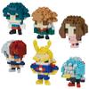 Kawada My Hero Academia Nbmc 09 Nanoblock Mininano My Hero Academia  1box  6pcs 