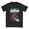 John Carpenter The Thing T-Shirt Summer Cotton T-Shirts For Men Hip Hop Print Tee Shirt Short Sleeves Street Style Top Tees