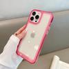 Luxury Transparent Shockproof Armor Case for IPhone 16 15 14 13 Clear Bumper Hard Acrylic Cover