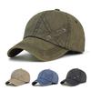 Four Seasons Washed Cotton Baseball Cap Men Women Casual Vintage Dad Hat Adjustable Trucker Style Low Profile Outdoor