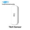 Tuya Wifi Smart Temperature Humidity Sensor Indoor Hygrometer App Remote Monitor Works With Alexa Google Home