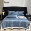 Huaxia Shengjin Ice Silk Embroidered Machine Washable Summer Quilt