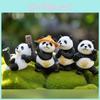 Fun And Charming Panda Model Toys In Blind Box For Kids' Interactive Learning Experience