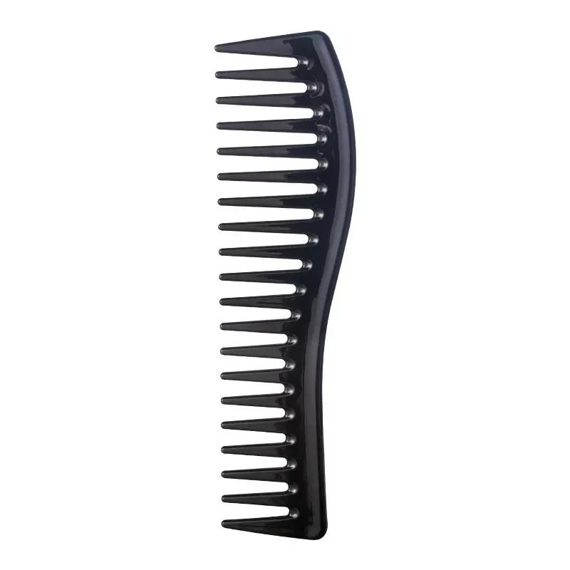 Wide Tooth Hairdressing Comb Resin Hair Brush Large Wide Tooth Comb Haircut Tools Salon Barber Combs Fashion Styling Accessories