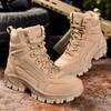 Outdoor High Top Jungle Combat Boots Delta Hiking Boots Camping Desert Boots Combat Boots