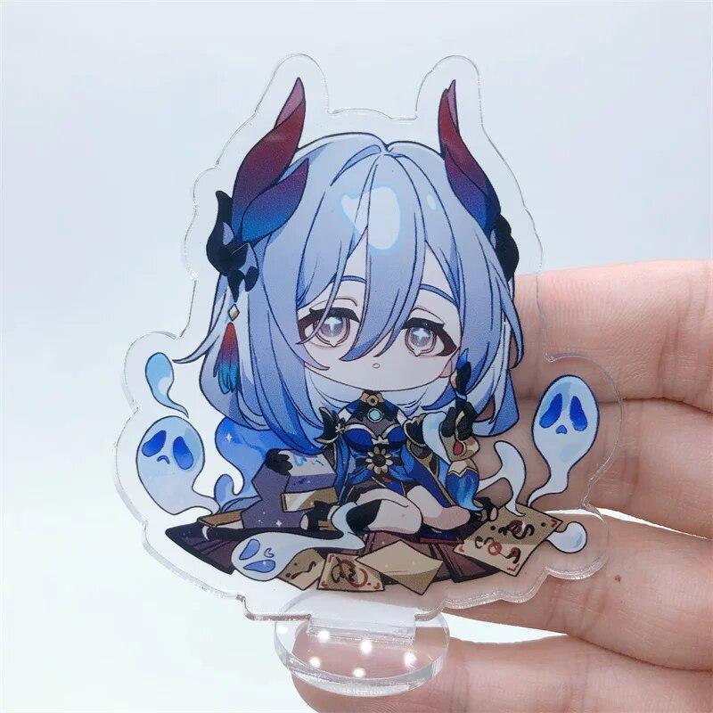 Honkai Star Rail Jingliu HuoHuo Guinaifen Topaz Figure Stand Plate Anime Cosplay Prop Accessories
