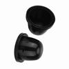 2Pcs 85mm Black Rubber Car LED Headlight Dust Cover Housing Seal Cap Waterproof