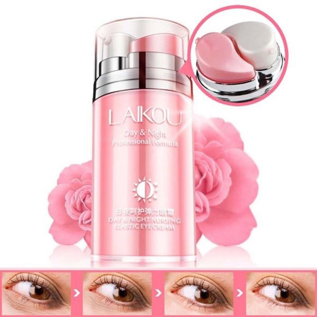 FS Elastic Anti-Dark Circles Moisturizing Firming Day& Night Rose Eye Cream