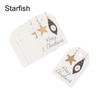 50PCS DIY Wrapping Supplies Xmas Decoration Hang Tags Christmas Labels Gift Wrapping Kraft Tag