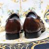 Fashion Men's Genuine Leather Double Buckle Monk Strap Dress Shoes Wingtip Toe Loafers Brogue for Wedding Office Business Footwear
