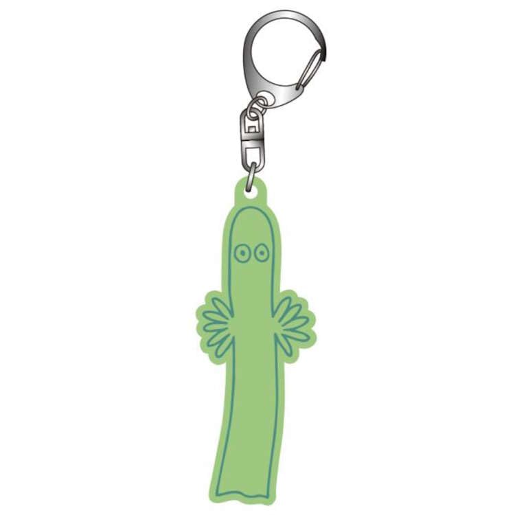 Moomin Hattifattener Acrylic Keychain Glow In the Green