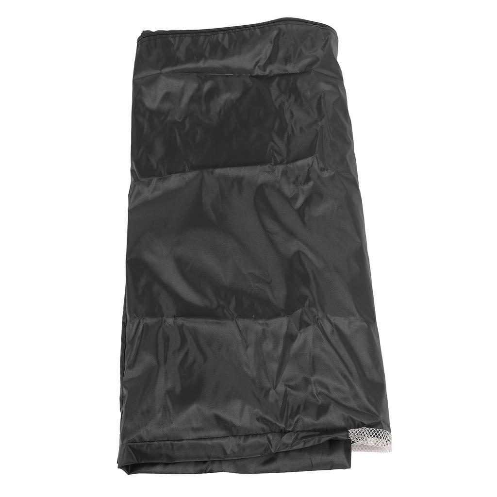 Vertical Refrigerator Cover 210D Oxford Fabric Weatherproof Versatile Outdoor Freezers Cover