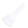 Tuba Mouthpiece, Horn Mouthpiece, High-Density ABS Material, Pure Sound, Simple Appearance and Playability, Compact Design, Wind Instrument Accessory