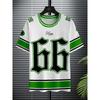 Popular 2025 New Hot-selling Digital 66 Sports Jersey Men's and Women's Round Neck Casual Short-sleeved 3D Printed T-shirts Tops