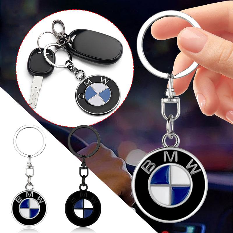 1Pcs 3D Metal Car Badge Keychain Zinc Alloy Keyrings Auto Accessories for BMW F15 F16 F18 E39 E46 E90 E36 E60 X3 X5 X6 M3 M4 M5 M6